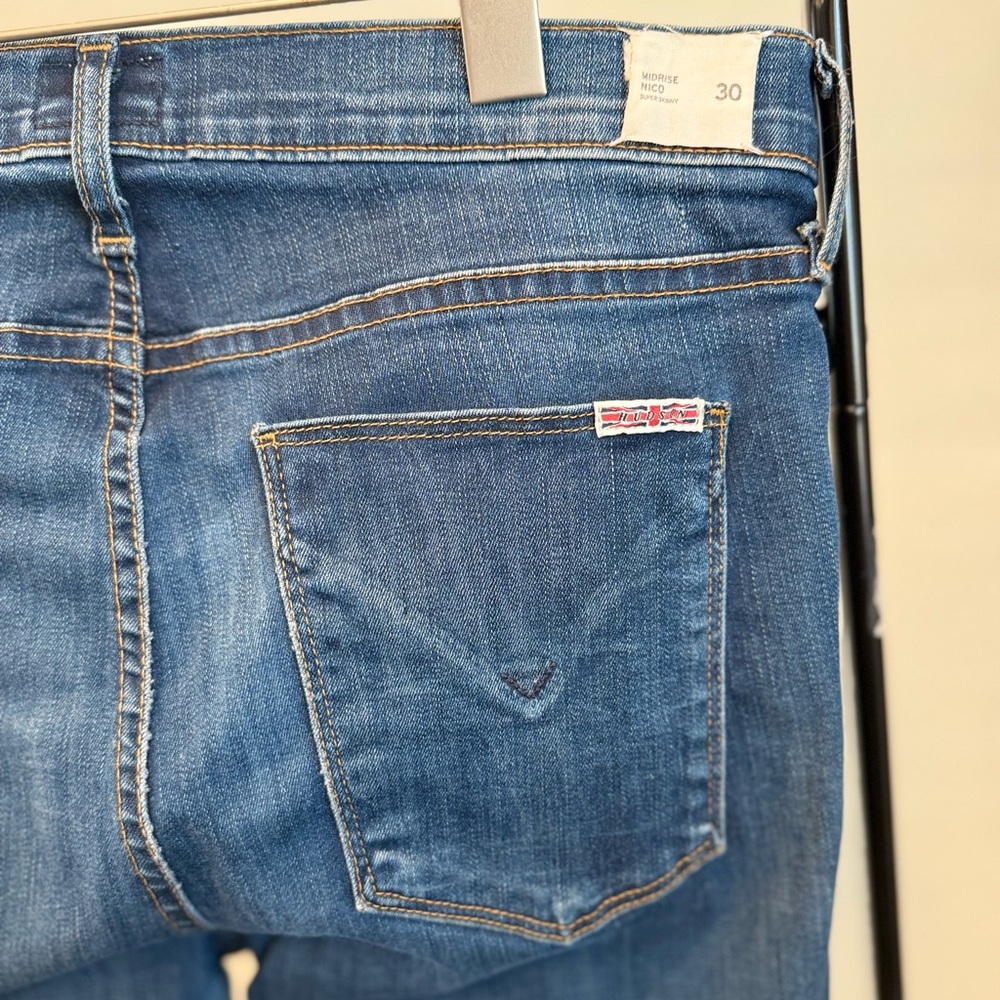Hudson Jeans Women's Blue Skinny Jeans - Picture 14 of 14